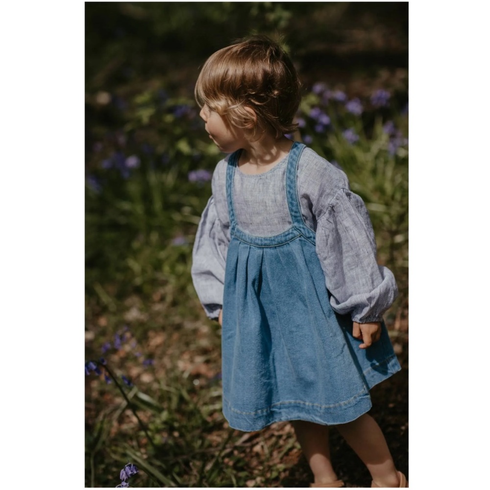 Simple Folk Denim Pinafore size 6/7